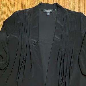 Perceptions New York 3/4 Rouched Sleeve Shrug